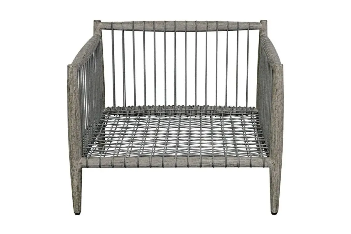 Mor Furniture Borneo Outdoor Lounge Chair In Brown