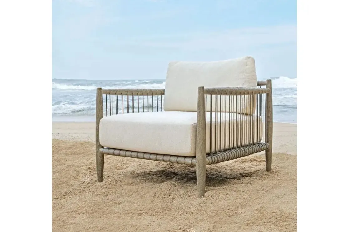 Mor Furniture Borneo Outdoor Lounge Chair In Brown