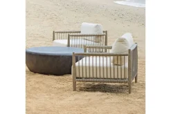 Mor Furniture Borneo Outdoor Lounge Chair In Brown