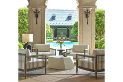 Mor Furniture Borneo Outdoor Lounge Chair In Brown