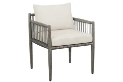 Mor Furniture Borneo Outdoor Side Chair In Brown