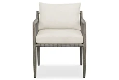 Mor Furniture Borneo Outdoor Side Chair In Brown