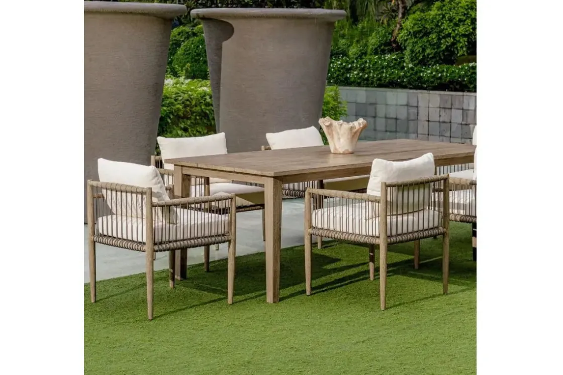 Mor Furniture Borneo Outdoor Side Chair In Brown