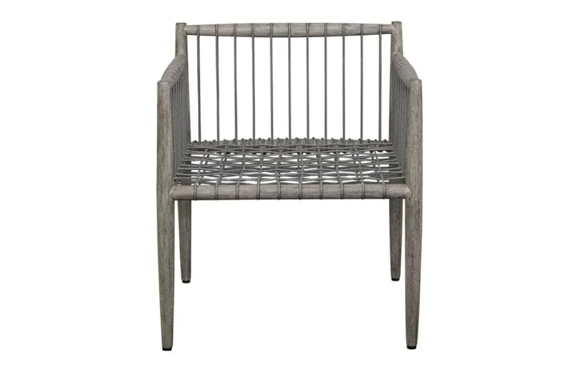 Mor Furniture Borneo Outdoor Side Chair In Brown