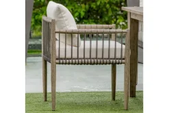 Mor Furniture Borneo Outdoor Side Chair In Brown