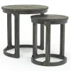 Mor Furniture Boswell Nesting End Tables In Inkwell, Set Of 2