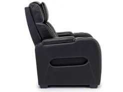 Mor Furniture Boyington 2 Power Recliner In Gray Leather
