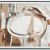 Mor Furniture Bradlow Abstract Wall Art In Brown/White/Black