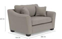 Mor Furniture Brazil Chair, Gel - Custom Order