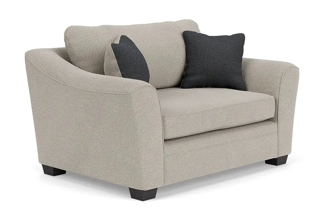 Mor Furniture Brazil Chair In Dano Cinder, Gel