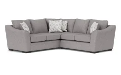 Mor Furniture Brazil Crypton Performance Tux Loveseat Sectional In Custom, Right Facing