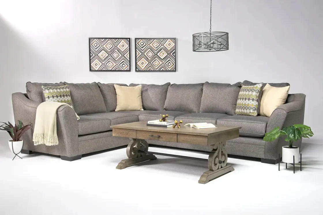 Mor Furniture Brazil Tux Sofa Sectional, Left Facing - Custom Order