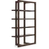 Mor Furniture Breckington Bookcase In Dark Brown