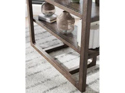 Mor Furniture Breckington Bookcase In Dark Brown
