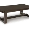Mor Furniture Breckington Coffee Table In Dark Brown