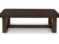 Mor Furniture Breckington Coffee Table In Dark Brown