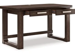 Mor Furniture Breckington Office Desk In Dark Brown
