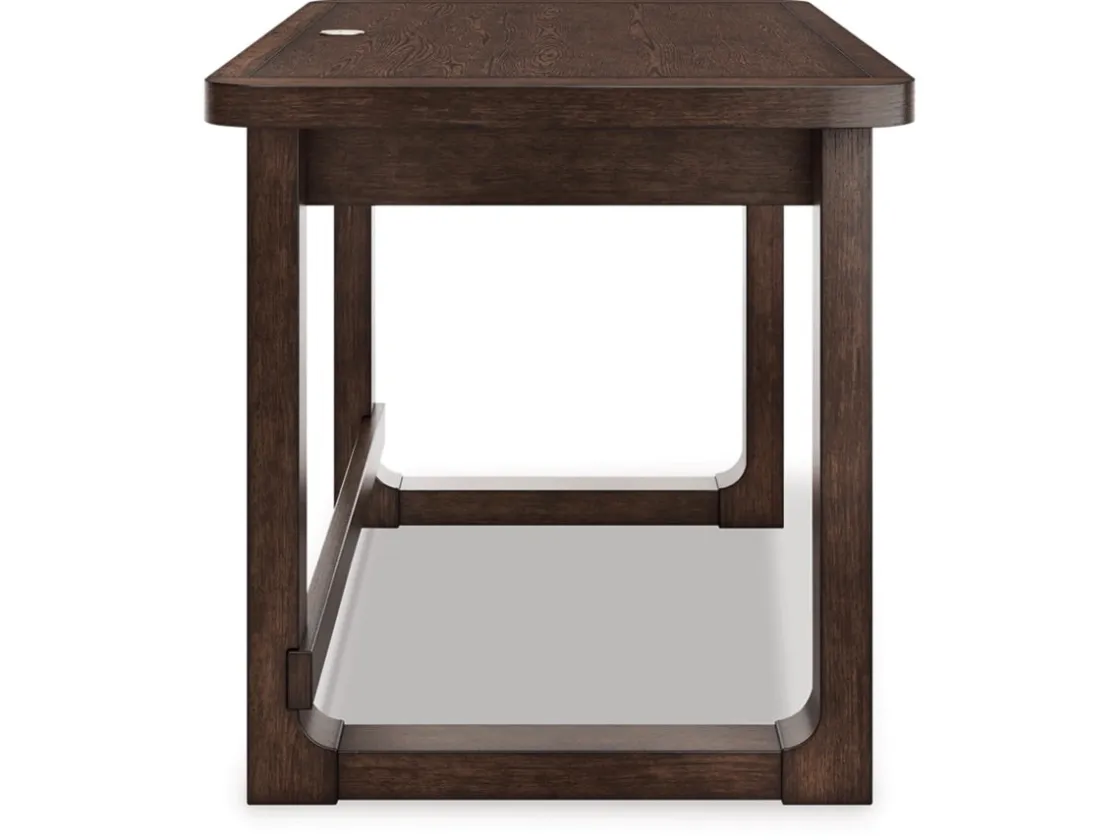 Mor Furniture Breckington Office Desk In Dark Brown