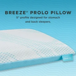 Mor Furniture Breeze Prolo 2.0 Pillow, Eastern King