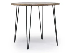 Mor Furniture Brennan Round Counter Height Dining Table & 4 Stools In James Mocha