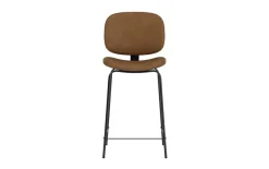 Mor Furniture Brennan Round Counter Height Dining Table & 4 Stools In James Mocha