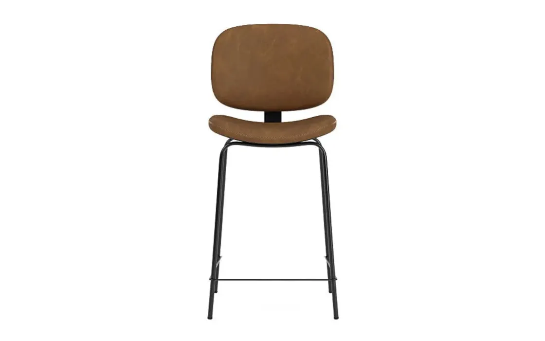 Mor Furniture Brennan Round Counter Height Dining Table & 4 Stools In James Mocha
