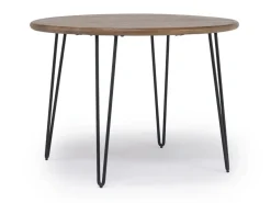 Mor Furniture Brennan Round Dining Table & 4 Chairs In Theo Slate