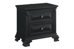 Mor Furniture Bridgestone Nightstand In Black