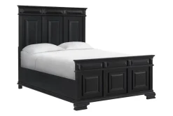 Mor Furniture Bridgestone Panel Bed In Antique White, Queen
