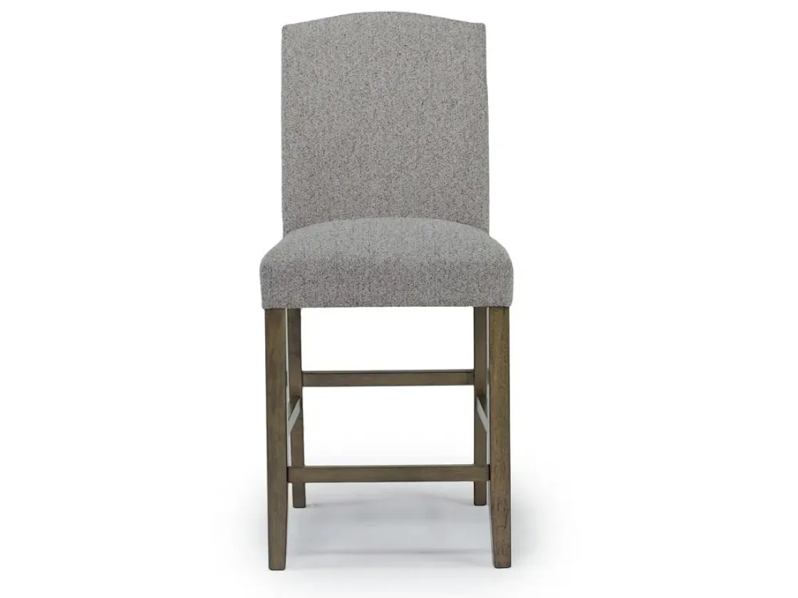 Mor Furniture Brighton Counter Height Dining Table & 6 Stools In Gray
