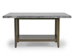 Mor Furniture Brighton Dining Table & 4 Chairs In Gray