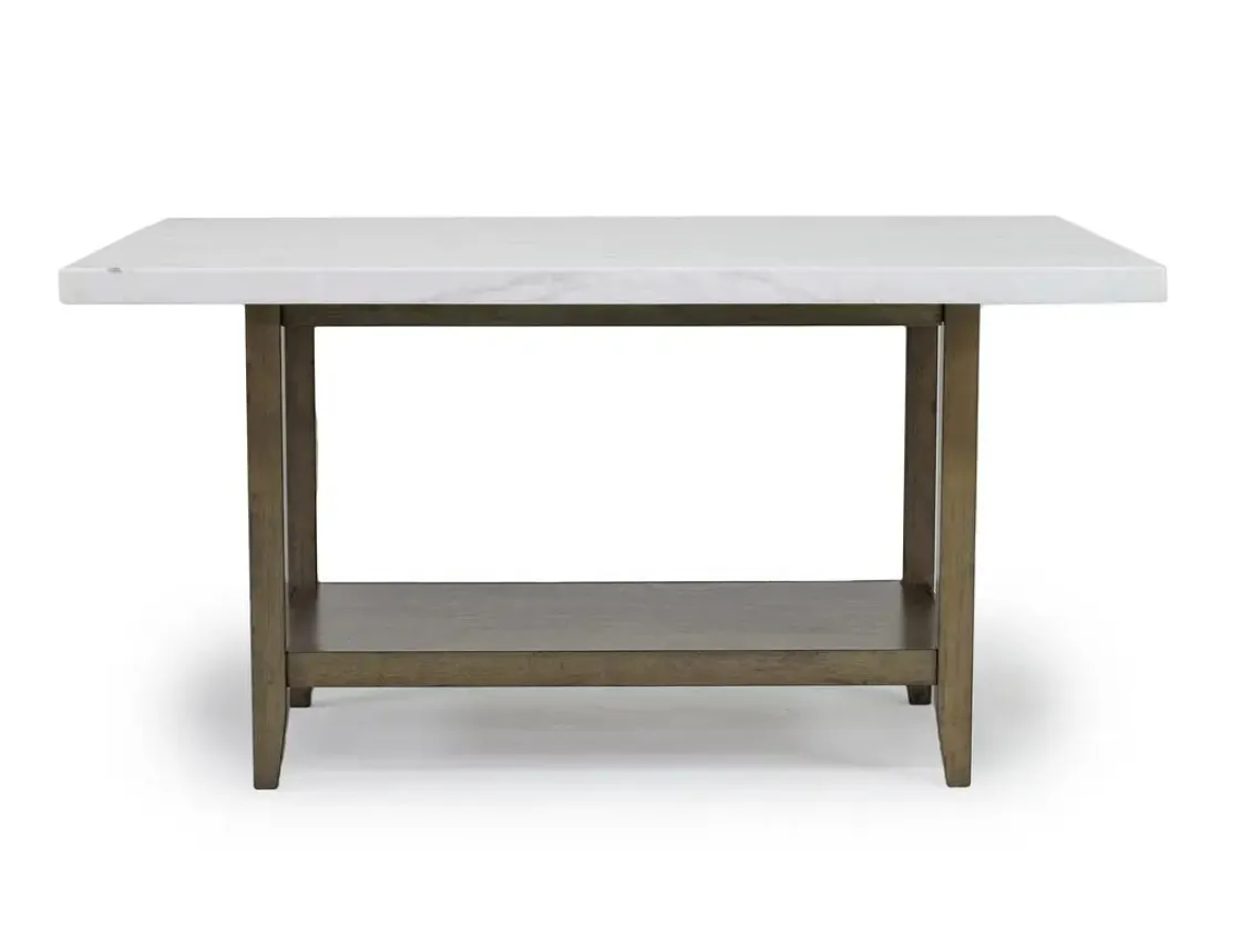 Mor Furniture Brighton Dining Table & 4 Chairs In Gray