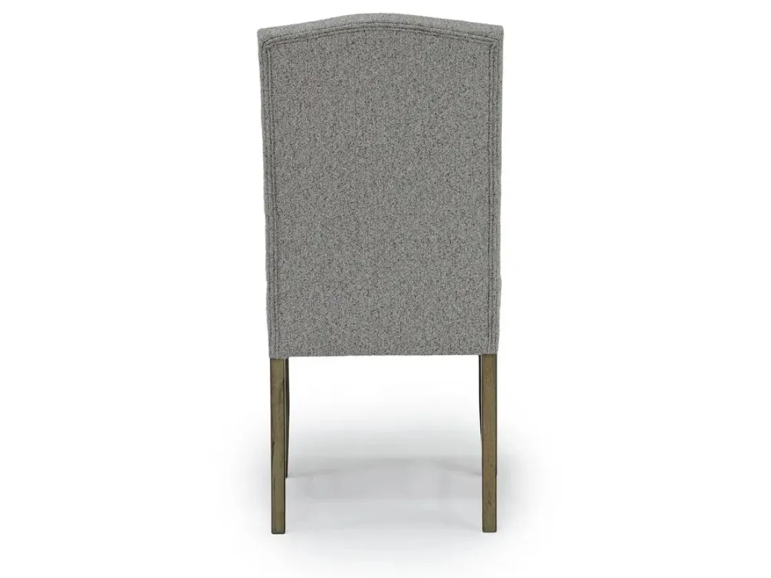 Mor Furniture Brighton Side Chair In Light Gray/Light Brown