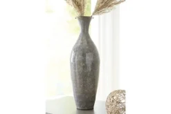Mor Furniture Brockwich Small Vase In Antique Gray