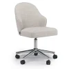 Mor Furniture Brody Swivel Desk Chair In Stucco