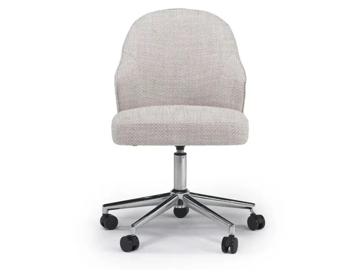 Mor Furniture Brody Swivel Desk Chair In Stucco