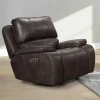Mor Furniture Brookings 2 Power Gliding Recliner In Brown