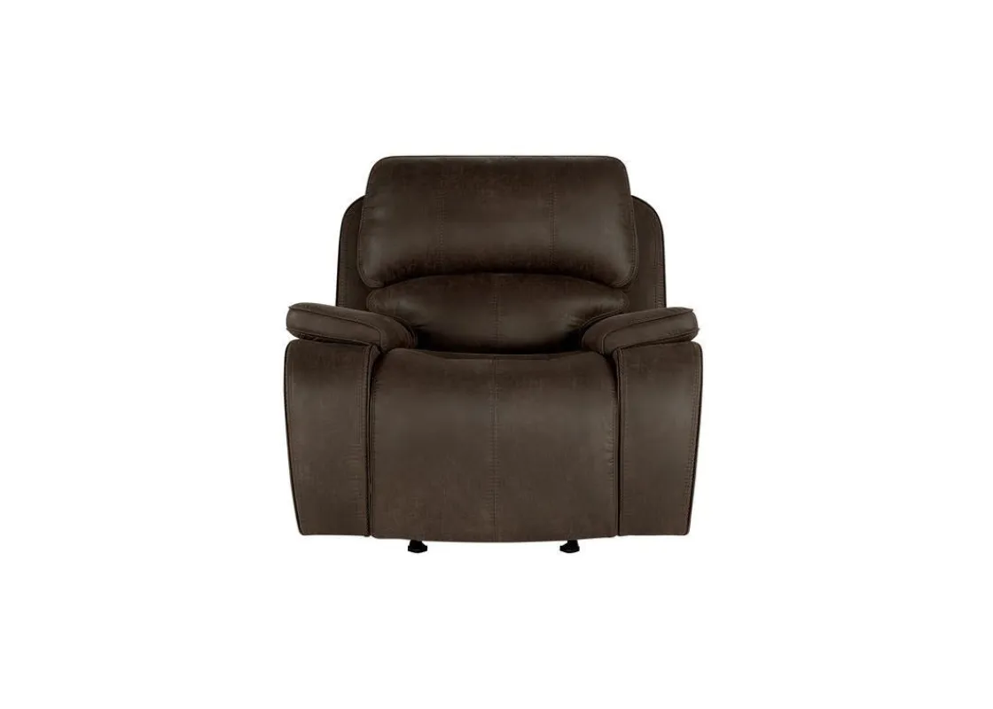 Mor Furniture Brookings 2 Power Gliding Recliner In Brown