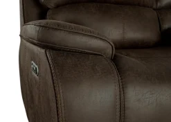 Mor Furniture Brookings 2 Power Gliding Recliner In Brown