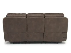 Mor Furniture Brookings 2 Power Sofa In Charcoal Gray