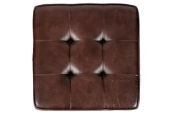 Mor Furniture Brooks Barstool In Saddle Brown Leather