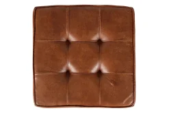 Mor Furniture Brooks Barstool In Saddle Brown Leather