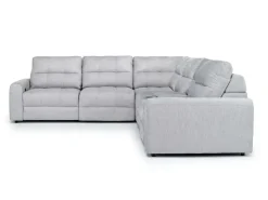 Mor Furniture Bryce 6 Piece Power Sectional In Savannah Coin