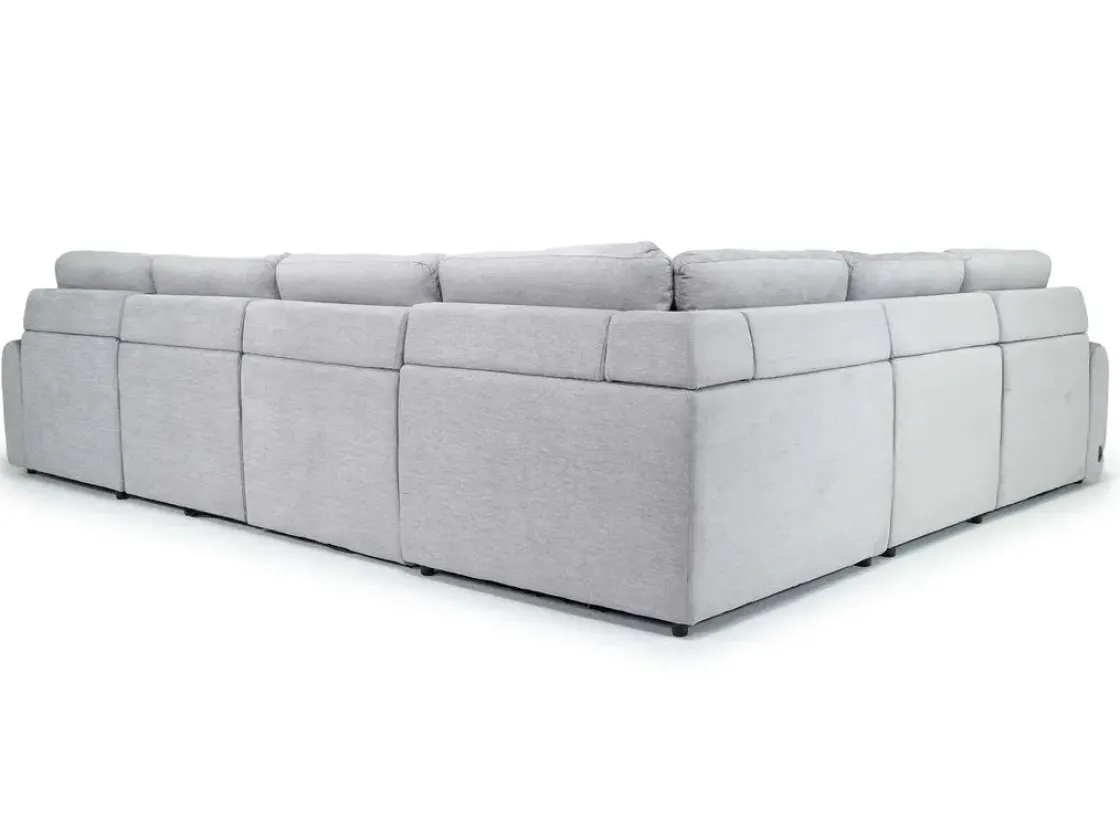 Mor Furniture Bryce 6 Piece Power Sectional In Savannah Coin