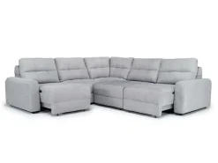 Mor Furniture Bryce 5 Piece Power Sectional In Savannah Coin