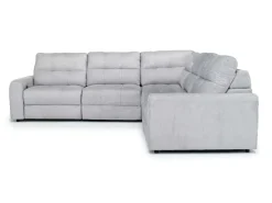 Mor Furniture Bryce 5 Piece Power Sectional In Savannah Coin