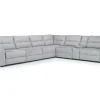 Mor Furniture Bryce 7 Piece Power Sectional In Savannah Coin
