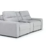 Mor Furniture Bryce Power Sliding Console Loveseat In Savannah Coin