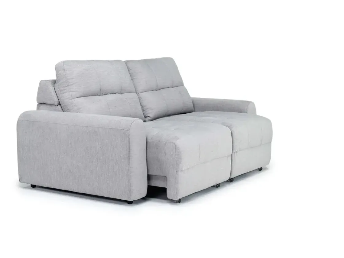 Mor Furniture Bryce Power Sliding Loveseat In Savannah Coin