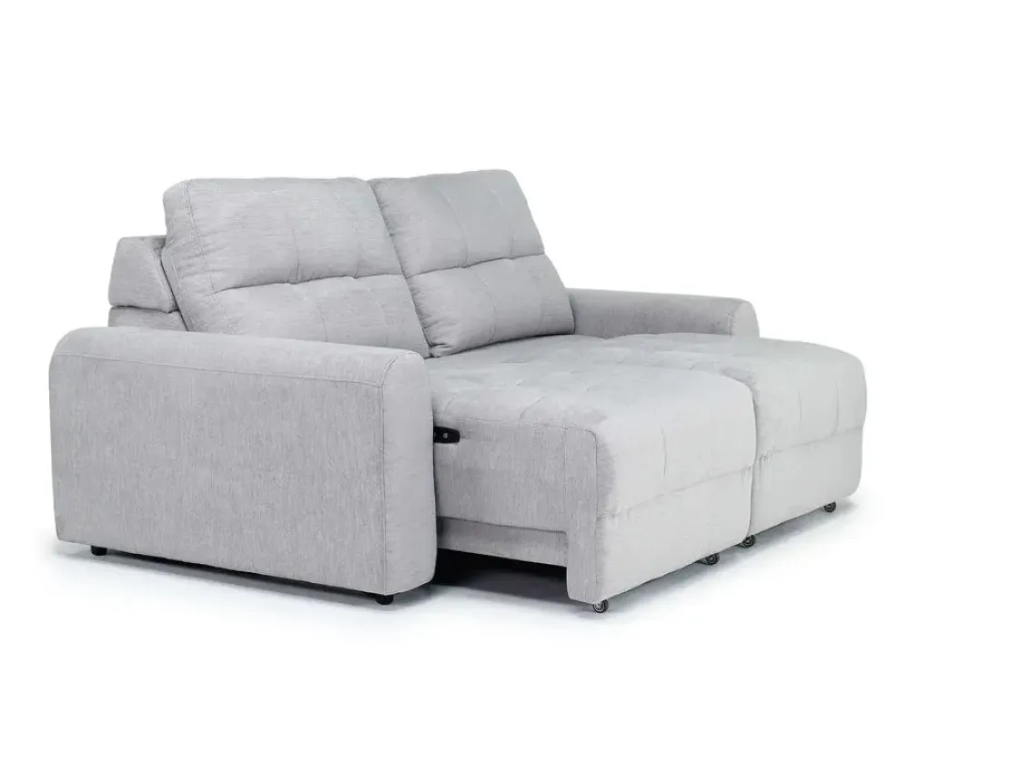 Mor Furniture Bryce Power Sliding Loveseat In Savannah Coin